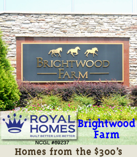 Royal Homes of NC / Brightwood Farm - Sidebar Banner 1