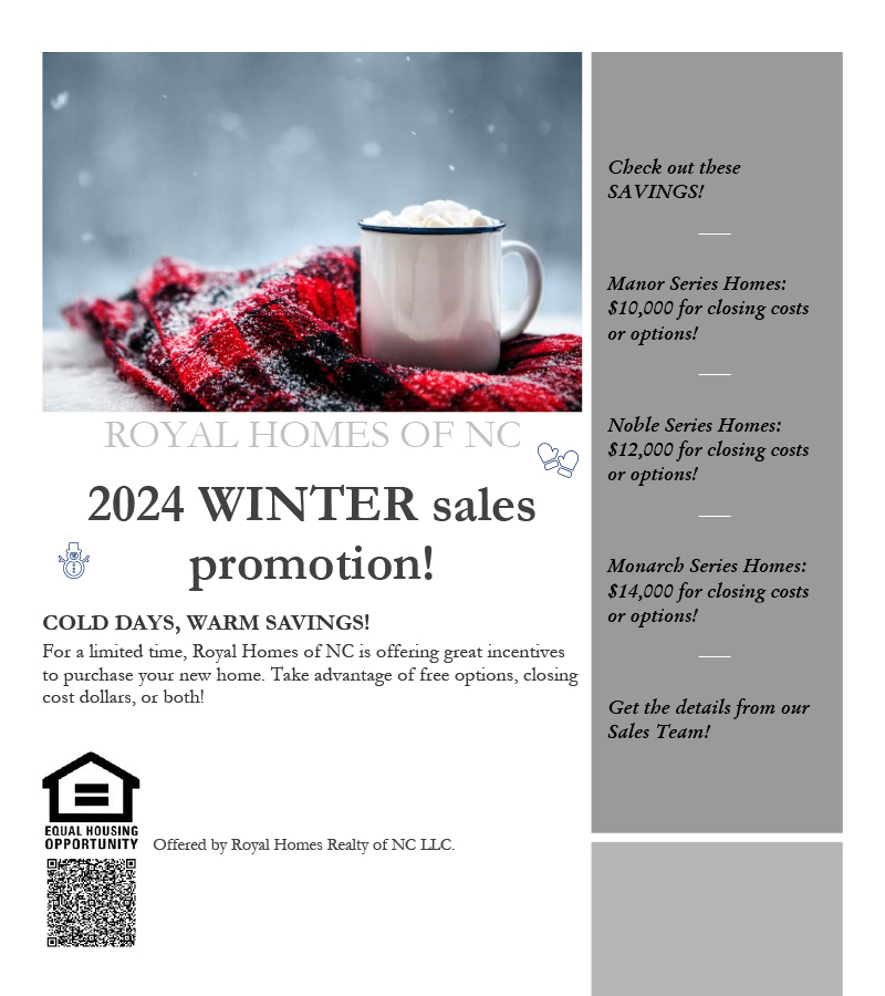 Royal Homes - Winter 2024 Promotion