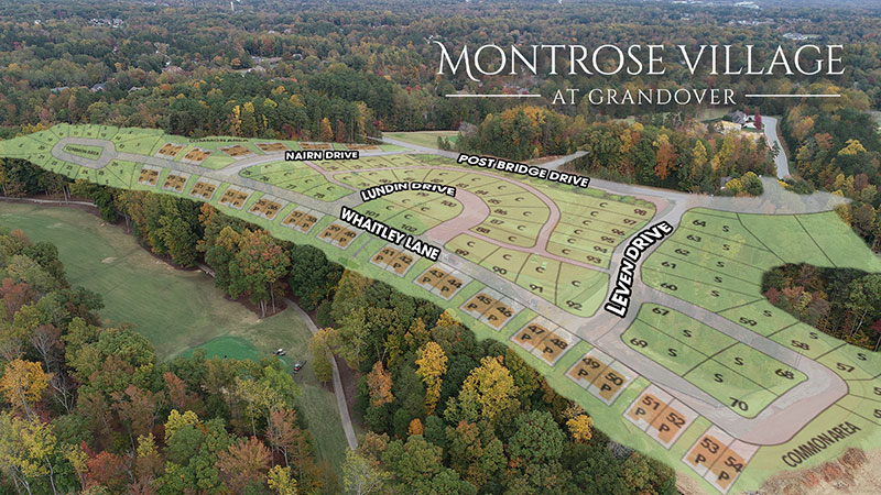 Smith Marketing - Montrose Village at Grandover - Map