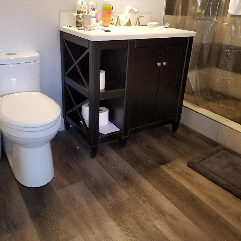 Flooring - Luxury Vinyl Planks - Bathroom