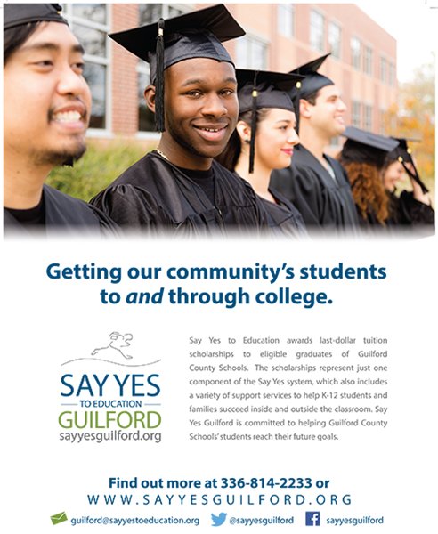 Say Yes Guilford Flyer
